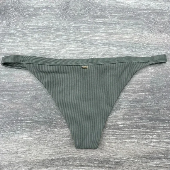 Rip Curl Surf Gypsy Banded Bikini Bottoms in olive - Picture 4 of 8